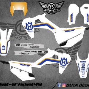 קיט מדבקות ל Husqvarna Enduro 2020-2023 Motocross 2019-2022 V76