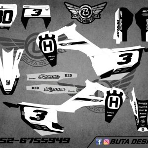 קיט מדבקות ל Husqvarna Enduro 2020-2023 Motocross 2019-2022 V77