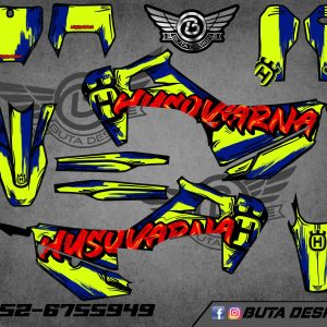 קיט מדבקות ל Husqvarna Enduro 2020-2023 Motocross 2019-2022 V87
