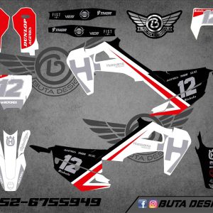 קיט מדבקות ל Husqvarna Enduro 2020-2023 Motocross 2019-2022 V9