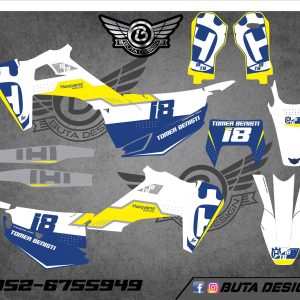 קיט מדבקות ל Husqvarna Enduro 2020-2023 Motocross 2019-2022 v13