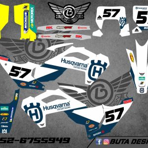 קיט מדבקות ל Husqvarna Enduro 2024 Motocross 2023-2024 V13