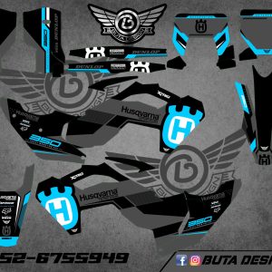 קיט מדבקות ל Husqvarna Enduro 2024 Motocross 2023-2024 V7