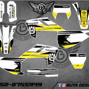 קיט מדבקות ל Husqvarna Enduro 2017-2019 Motocross 2016-2018 V26