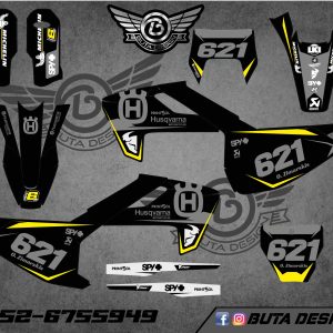 קיט מדבקות ל Husqvarna Enduro 2017-2019 Motocross 2016-2018 V31