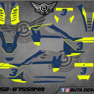 קיט מדבקות ל Husqvarna Enduro 2017-2019 Motocross 2016-2018 V35