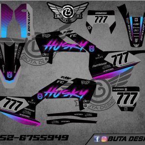קיט מדבקות ל Husqvarna Enduro 2017-2019 Motocross 2016-2018 V46
