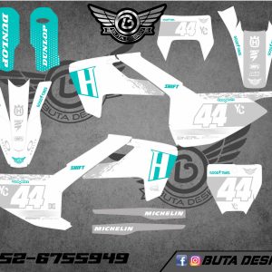 קיט מדבקות ל Husqvarna Enduro 2017-2019 Motocross 2016-2018 V51