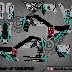קיט מדבקות ל Husqvarna Enduro 2017-2019 Motocross 2016-2018 V59