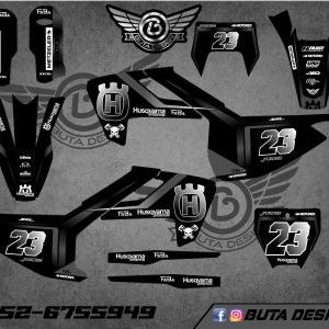 קיט מדבקות ל Husqvarna Enduro 2017-2019 Motocross 2016-2018 V65