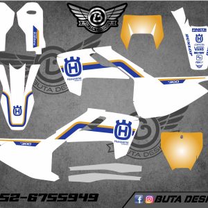 קיט מדבקות ל Husqvarna Enduro 2017-2019 Motocross 2016-2018 V72