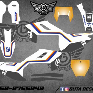 קיט מדבקות ל Husqvarna Enduro 2017-2019 Motocross 2016-2018 V73