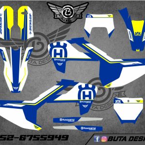 קיט מדבקות ל Husqvarna Enduro 2017-2019 Motocross 2016-2018 V81