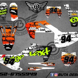 קיט מדבקות ל Husqvarna Enduro 2017-2019 Motocross 2016-2018 V83