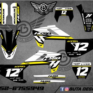 קיט מדבקות ל Husqvarna Enduro 2017-2019 Motocross 2016-2018 V85