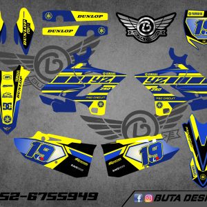 קיט מדבקות ל Yamaha YZ 125 250 2015-2021 V14