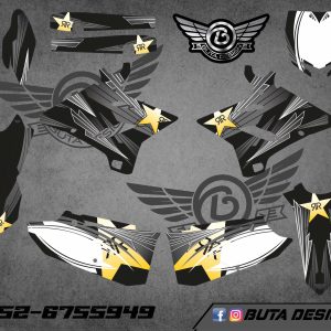 קיט מדבקות ל Yamaha YZ 125 250 2015-2021 V2