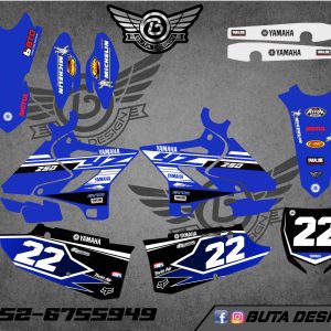קיט מדבקות ל Yamaha YZ 125 250 2015-2021 V20