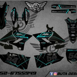קיט מדבקות ל Yamaha YZ 125 250 2015-2021 V30