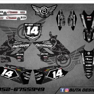 קיט מדבקות ל Yamaha YZ 125 250 2015-2021 V34