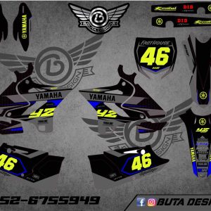 קיט מדבקות ל Yamaha YZ 125 250 2015-2021 V38