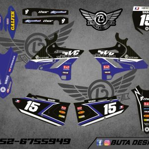 קיט מדבקות ל Yamaha YZ 125 250 2015-2021 V4