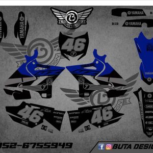 קיט מדבקות ל Yamaha YZ 125 250 2015-2021 V41