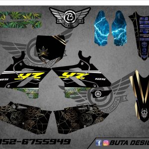 קיט מדבקות ל Yamaha YZ 125 250 2015-2021 V44