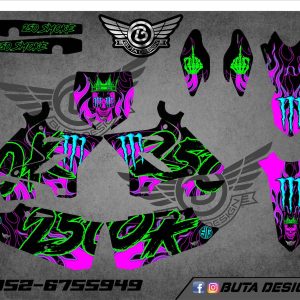 קיט מדבקות ל Yamaha YZ 125 250 2015-2021 V49