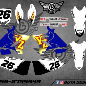 קיט מדבקות ל Yamaha YZ 125 250 2015-2021 V51