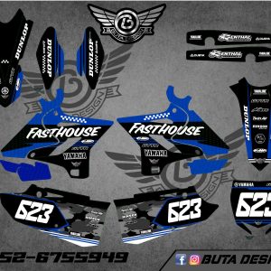 קיט מדבקות ל Yamaha YZ 125 250 2015-2021 V54