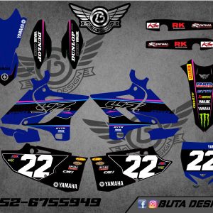 קיט מדבקות ל Yamaha YZ 125 250 2015-2021 V57