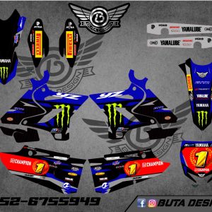 קיט מדבקות ל Yamaha YZ 125 250 2015-2021 V59