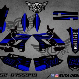 קיט מדבקות ל Yamaha YZ 125 250 2015-2021 V60