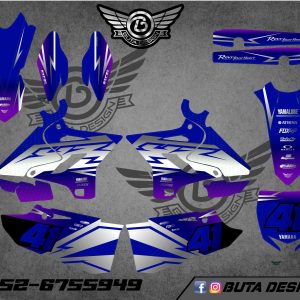קיט מדבקות ל Yamaha YZ 125 250 2015-2021 V65