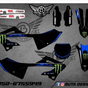 קיט מדבקות ל Yamaha YZ 125 250 2022-2024 V1