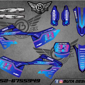 קיט מדבקות ל Yamaha YZ 125 250 2022-2024 V13