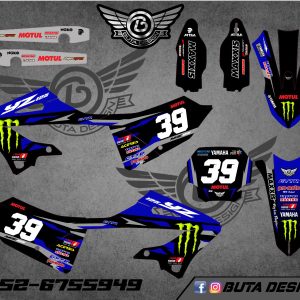 קיט מדבקות ל Yamaha YZ 125 250 2022-2024 V14