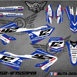 קיט מדבקות ל Yamaha YZ 125 250 2022-2024 V16