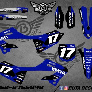 קיט מדבקות ל Yamaha YZ 125 250 2022-2024 V17