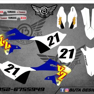 קיט מדבקות ל Yamaha YZ 125 250 2022-2024 V4