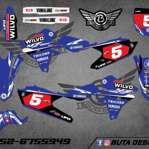קיט מדבקות ל Yamaha YZF WRF 450 2014-2017 YZF 250 2018 V20