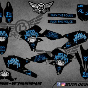 קיט מדבקות ל Yamaha YZF WRF 450 2014-2017 YZF 250 2018 V23