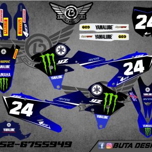 קיט מדבקות ל Yamaha YZF WRF 450 2014-2017 YZF 250 2018 V32