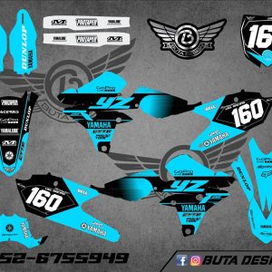 קיט מדבקות ל Yamaha YZF WRF 450 2014-2017 YZF 250 2018 V34