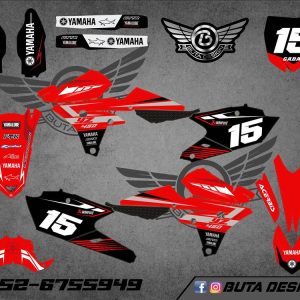 קיט מדבקות ל Yamaha YZF WRF 450 2014-2017 YZF 250 2018 V35
