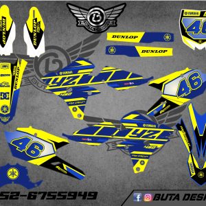 קיט מדבקות ל Yamaha YZF WRF 450 2014-2017 YZF 250 2018 V36