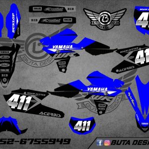 קיט מדבקות ל Yamaha YZF WRF 450 2014-2017 YZF 250 2018 V37