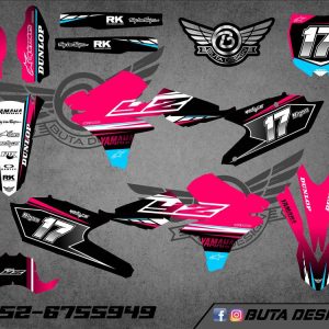 קיט מדבקות ל Yamaha YZF WRF 450 2014-2017 YZF 250 2018 V38