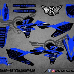 קיט מדבקות ל Yamaha YZF WRF 450 2014-2017 YZF 250 2018 V43